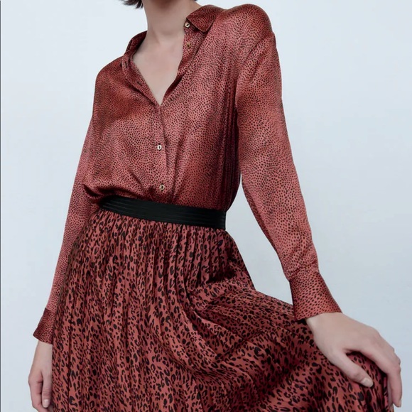 Zara pleated skirt - Picture 5 of 13